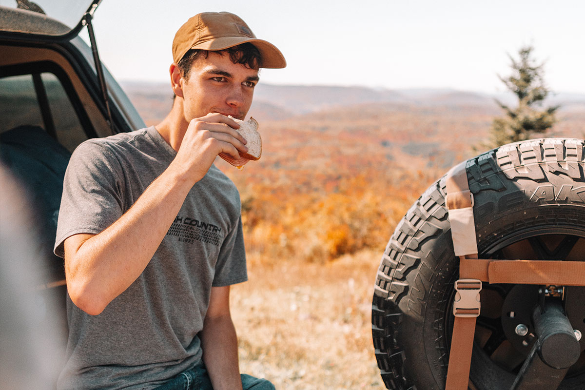 Rough Country T-Shirt | Horizontal Tread | Grau | MD — Bild 5