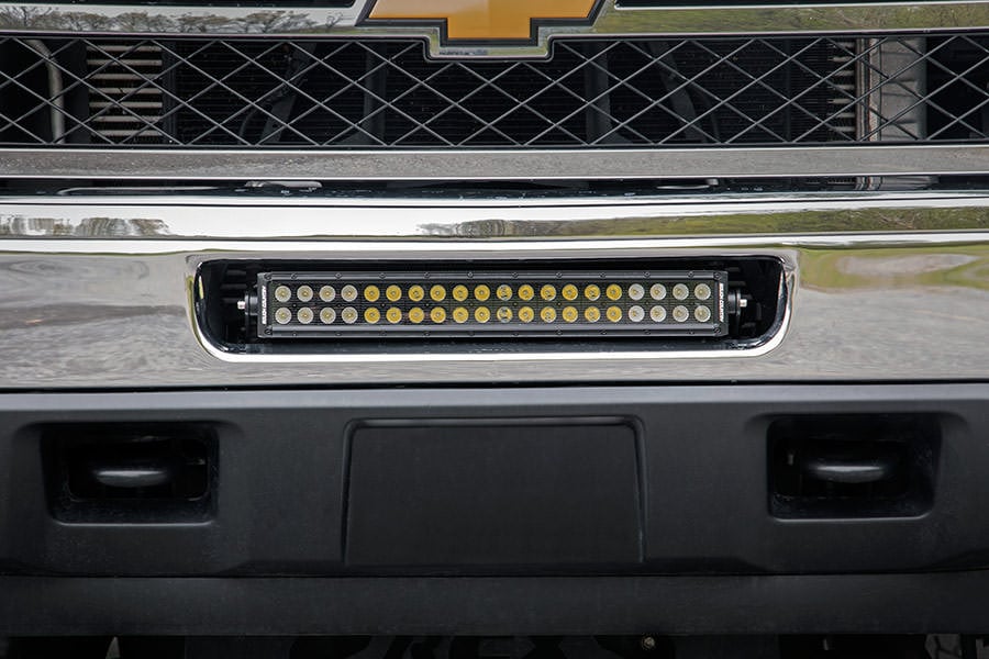 LED-Lichtträger | Stoßstange | 20 Zoll | Chevy Silverado 2500 HD 4WD (2011–2014) — Bild 4