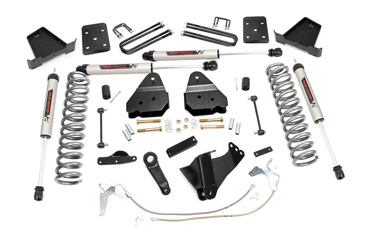 4,5-Zoll-Lift Kit | Ohne Zusatzfedern | V2 | Ford F-250/F-350 Super Duty (08–10)