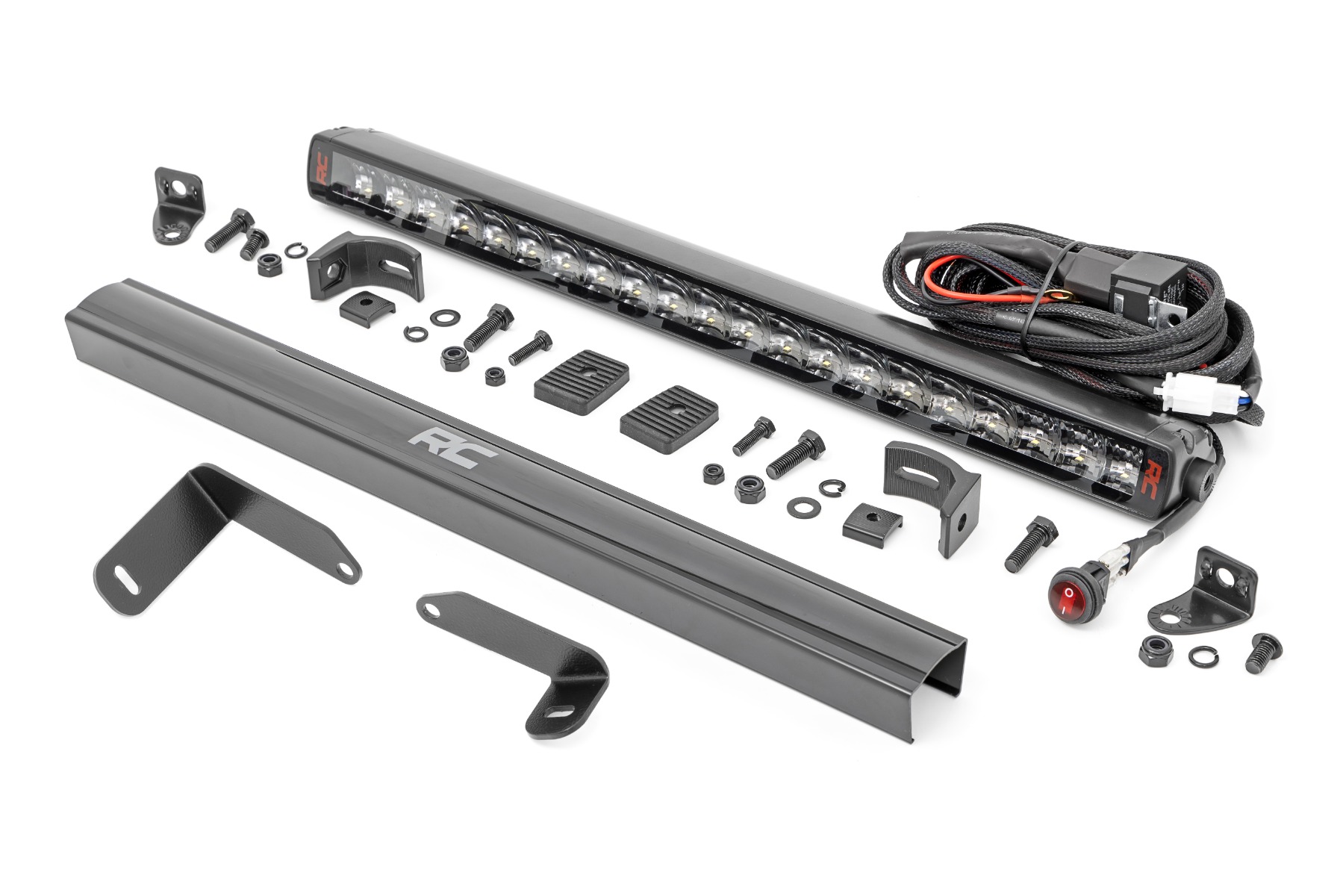 LED-Leuchte | Befestigung unter dem Bett | 20 Zoll Spectrum Single Row | CFMOTO UFORCE 1000