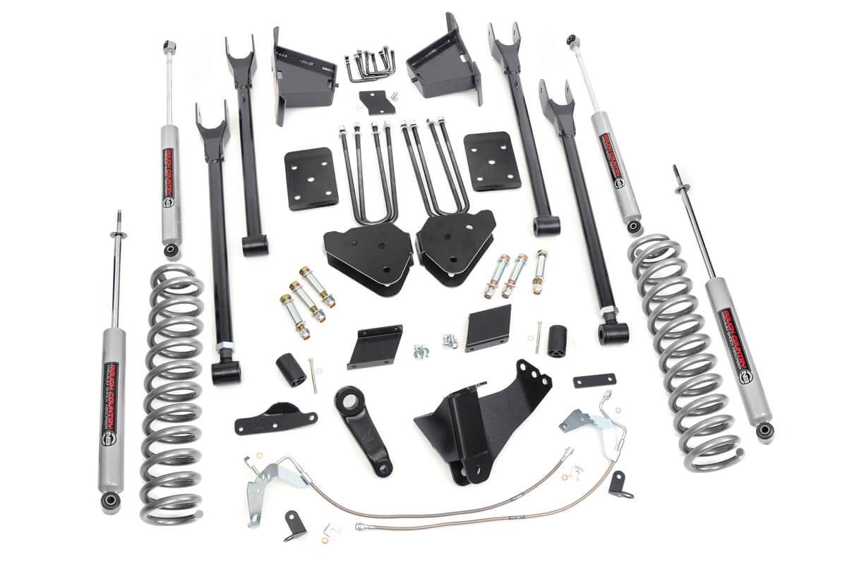 6-Zoll-Lift Kit | 4-Lenker-Aufhängung | Zusatzfeder | Ford F-250 Super Duty 4WD (2011–2014)