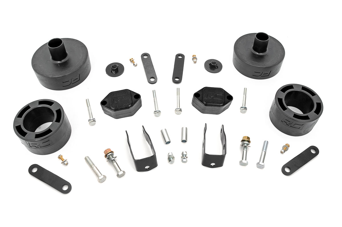 2,5-Zoll-Lift Kit | Distanzscheiben | Jeep Wrangler JK/Wrangler Unlimited (2007–2018)