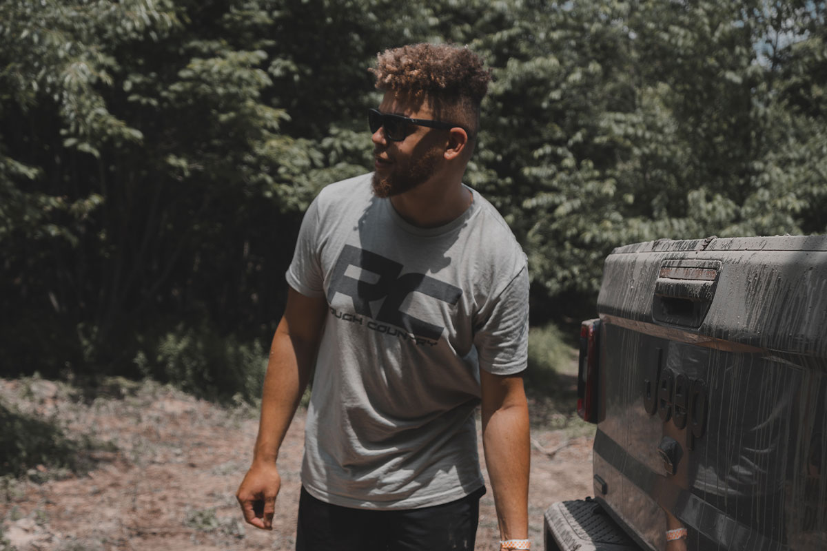 Rough Country T-Shirt | Logo | Grau | MD — Bild 6