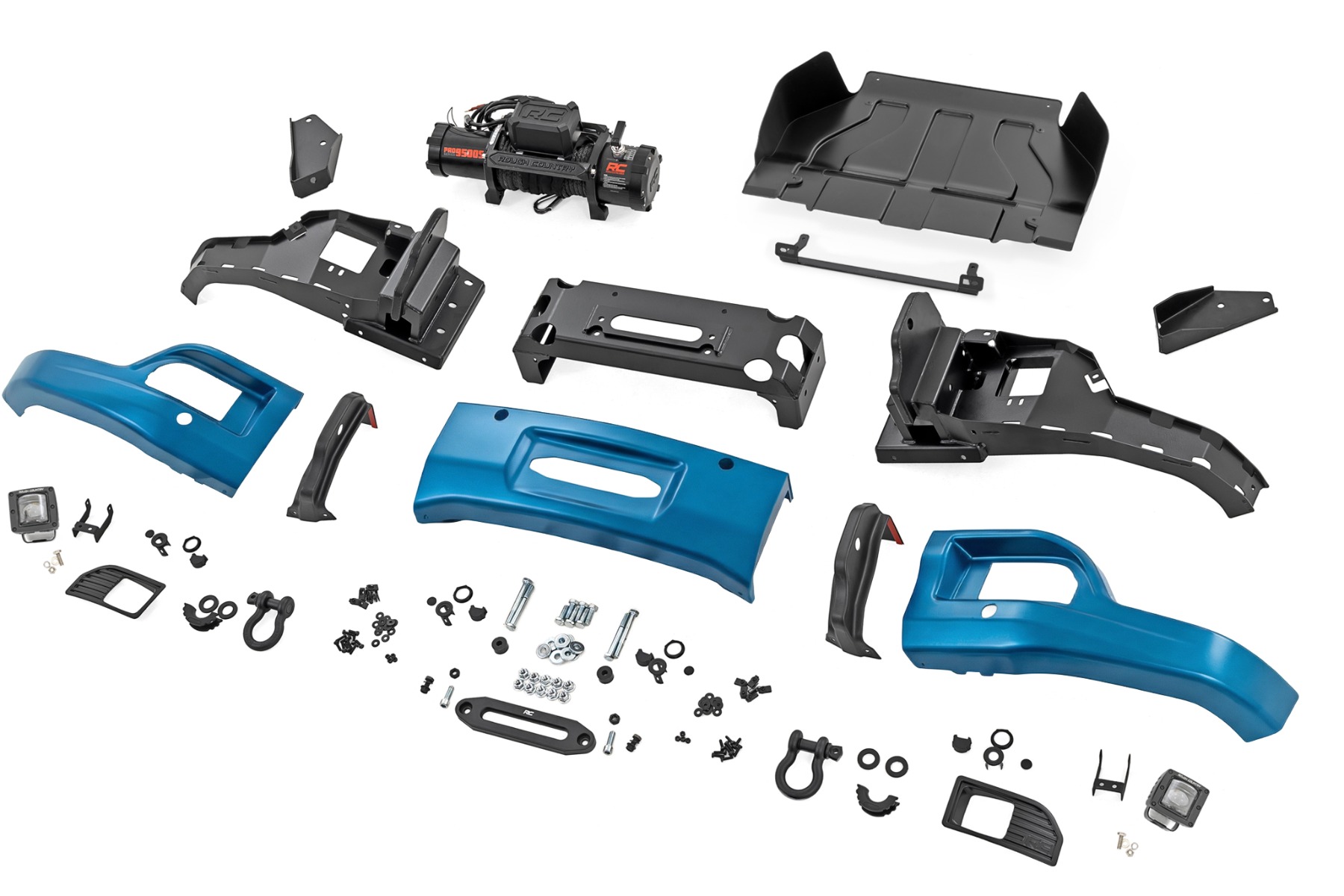 Front FXS Bumper | 12000S | GXP Lakeshore Blue | Chevy Silverado 1500 (23-26) — Bild 6