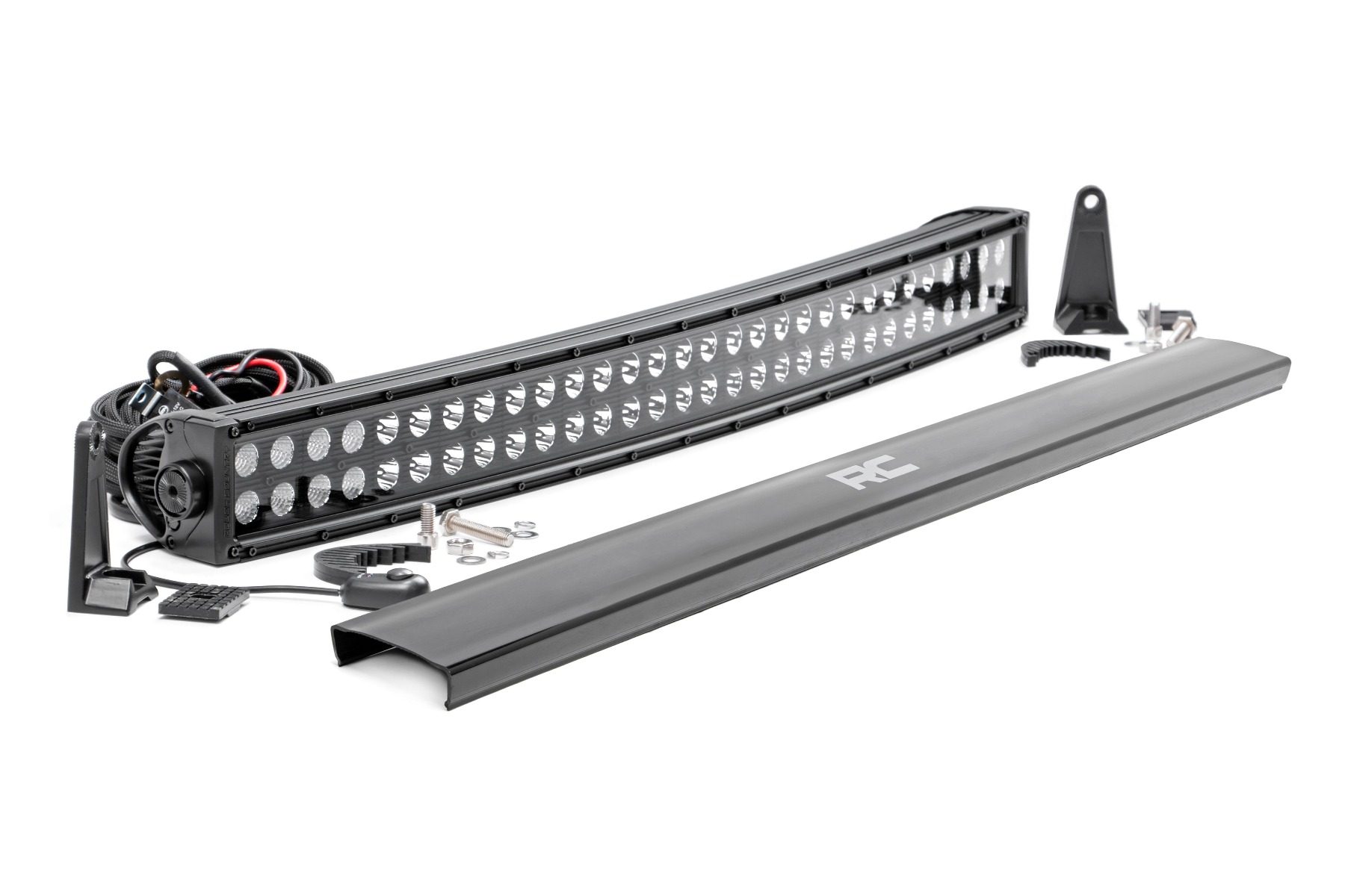 30-Zoll-LED-Lichtleiste der Black Series | Gebogen | Zweireihig