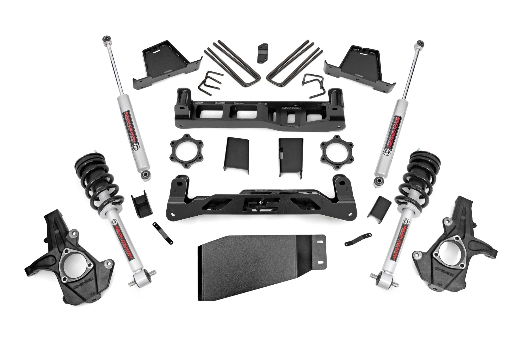 6 Inch Lift Kit | N3 Struts | Chevy/GMC 1500 4WD (07-13) — Bild 1