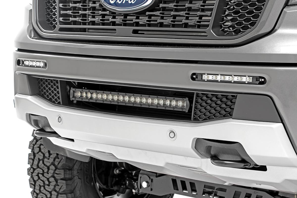 LED-Beleuchtungsset | Stoßstangenmontage | 20 Zoll Spectrum Single Row | Ford Ranger (19–23) — Bild 2