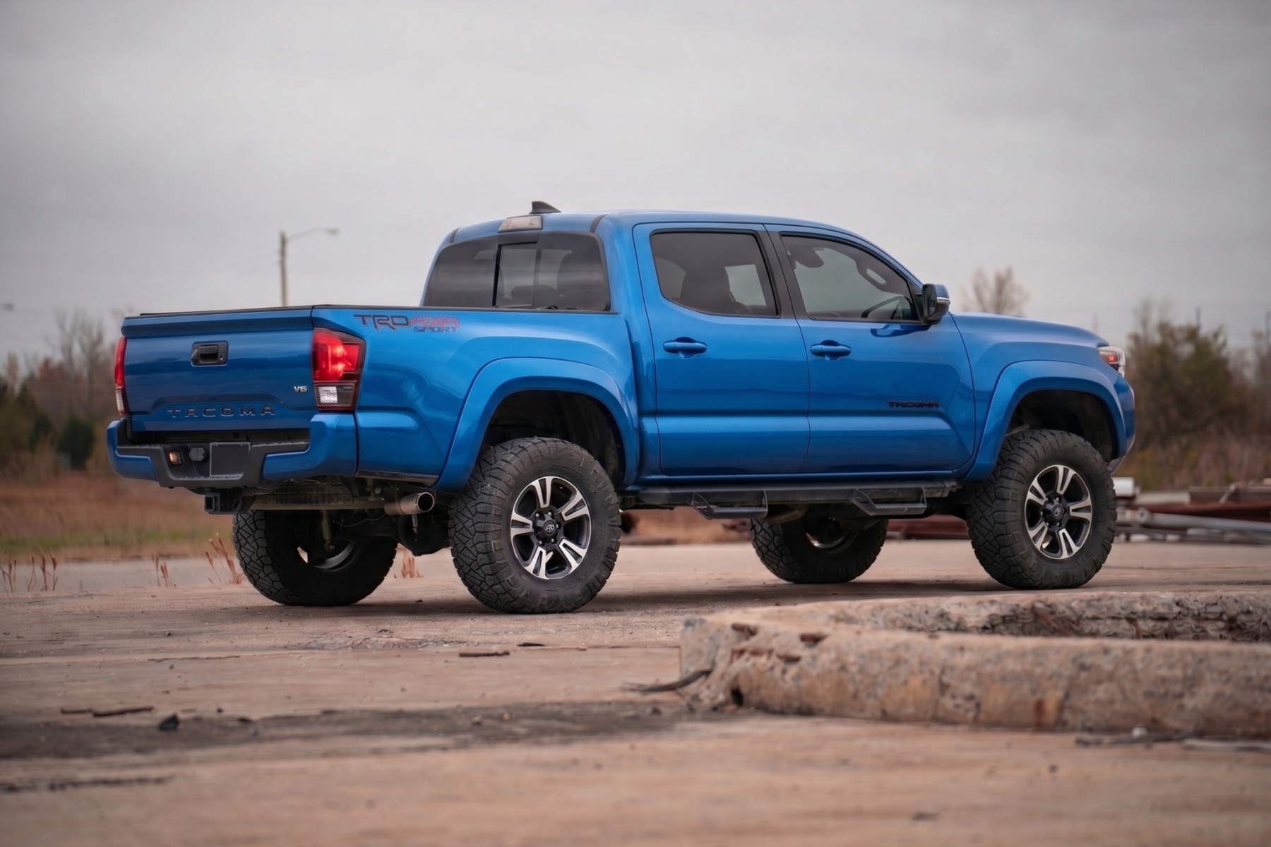 Sport Fender Flares | 8W7 Blue Crush | Toyota Tacoma 2WD/4WD (2016-2023) — Bild 6