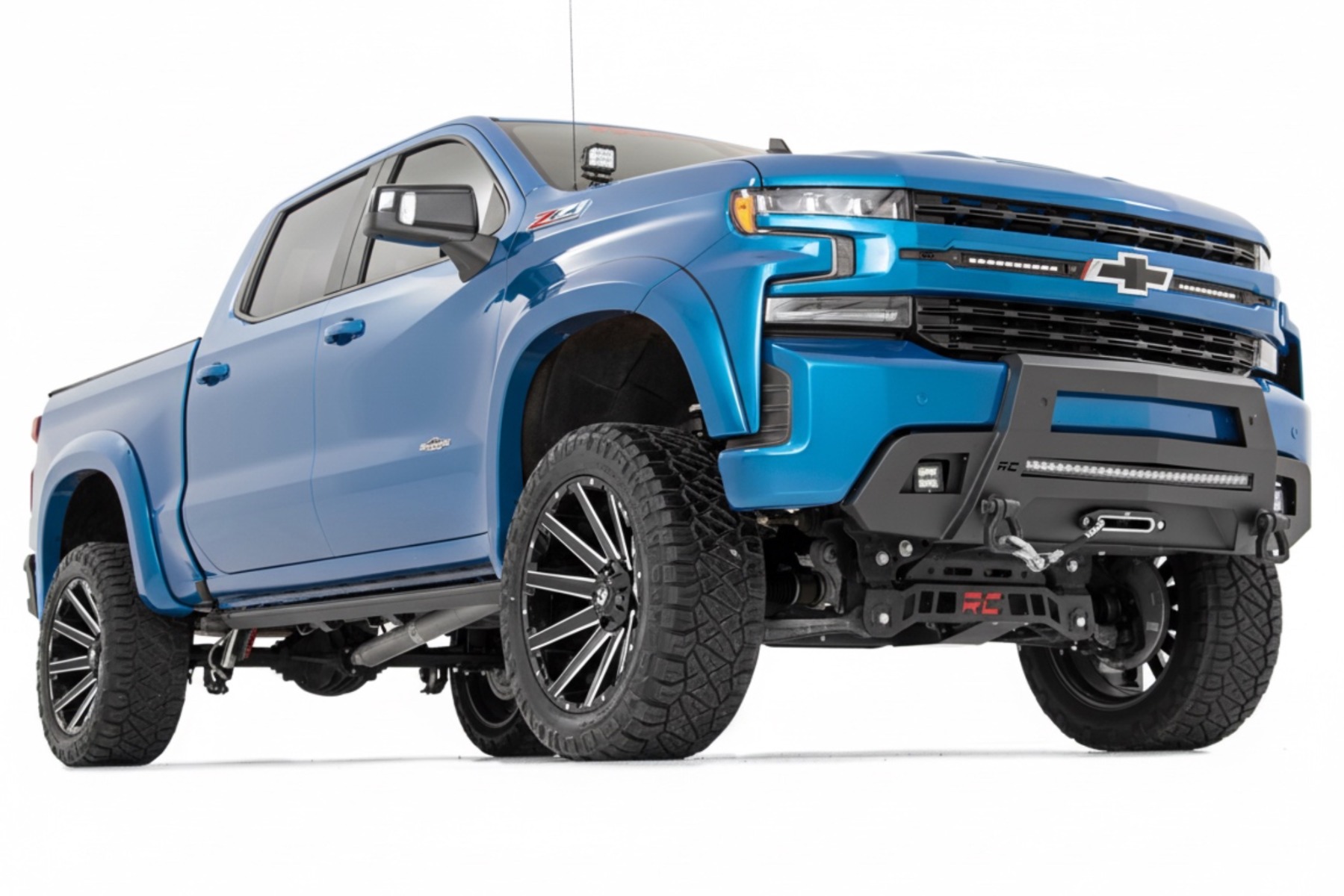 SF1 Fender Flares | GLT Glacier Blue | Chevy Silverado 1500 2WD/4WD (19-26) — Bild 2