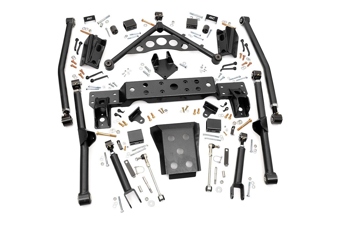 Langarm-Tuning-Kit | 4-Zoll-Höherlegung | Jeep Grand Cherokee WJ 4WD (1999–2004)