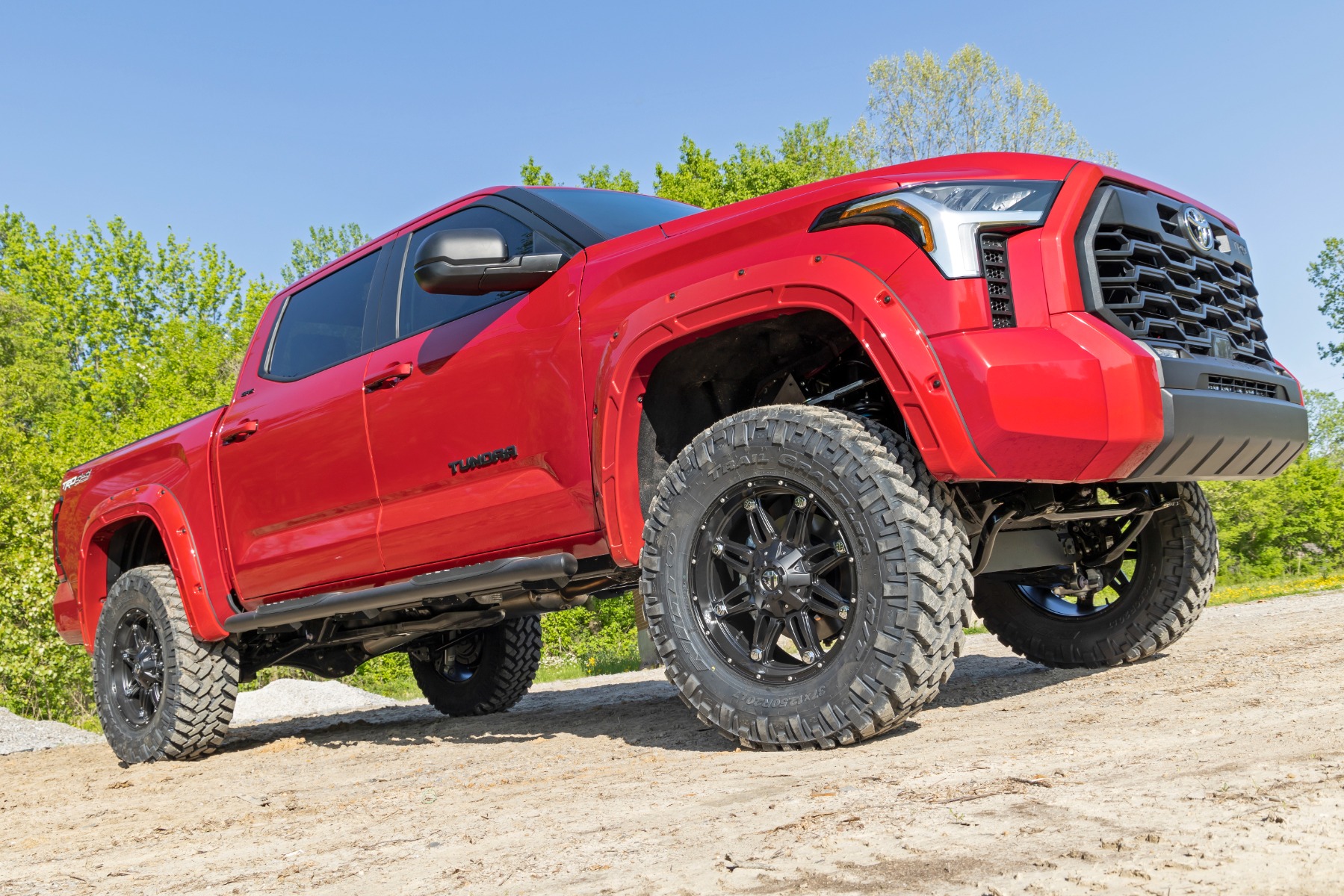 Oval Nerf Steps | Crew Cab | Black | Toyota Tundra 2WD/4WD (2022-2026) — Bild 4