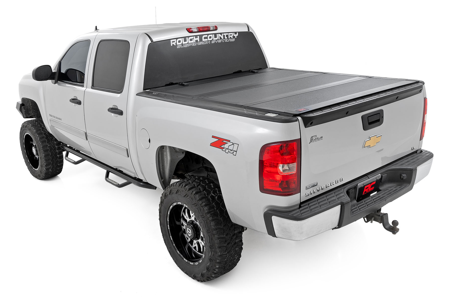 Stabile, dreifach faltbare, hochklappbare Ladeflächenabdeckung | 5'9 Zoll Ladefläche | Chevy/GMC 1500 (07–13) — Bild 5