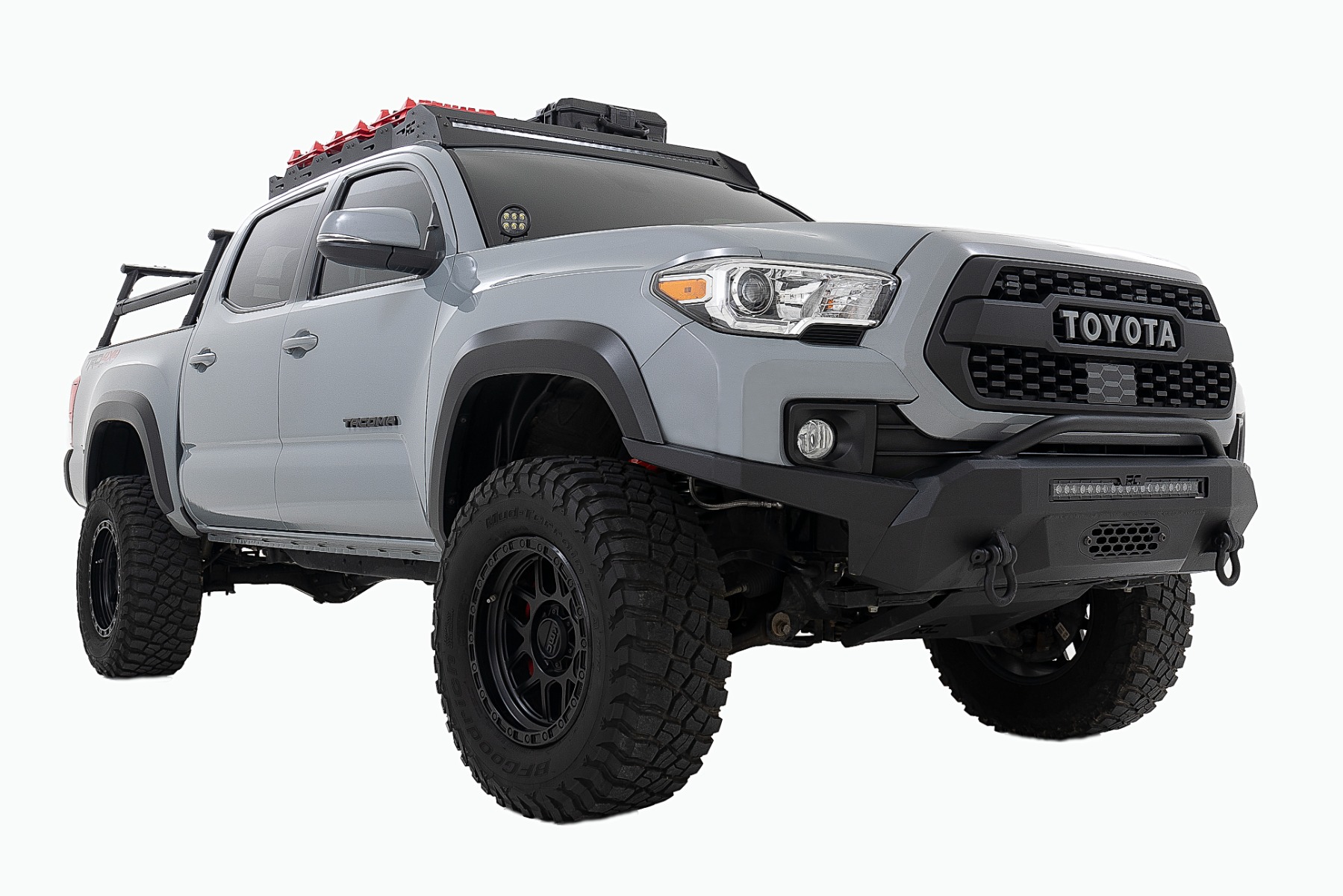 LED Light Kit | Ditch Mount | 2" Black Pair | White DRL | Toyota Tacoma (16-23) — Bild 3