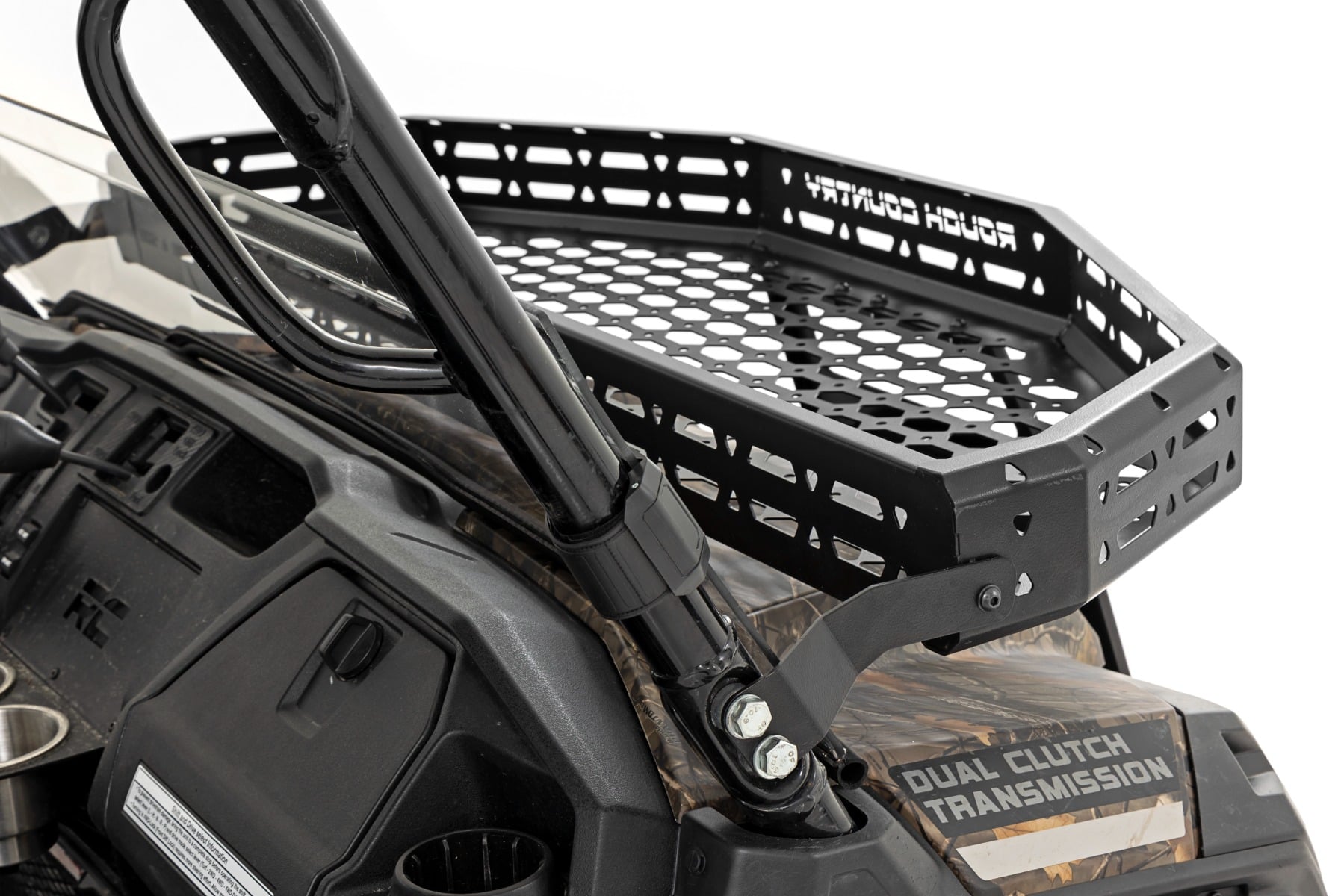 Front Cargo Rack |Black Series LED | 6" Light | Slim Line | Honda Pioneer 1000 — Bild 2