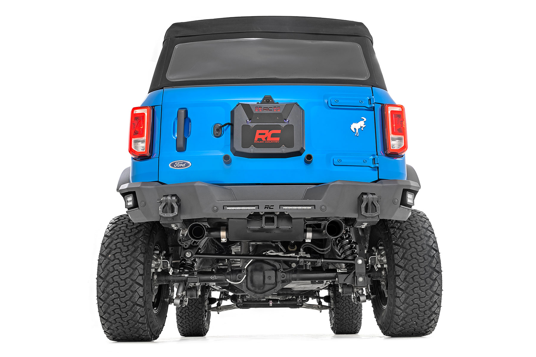 Performance-Auspuff | Doppelte Endrohre | Ford Bronco 4WD (2021–2026) — Bild 5