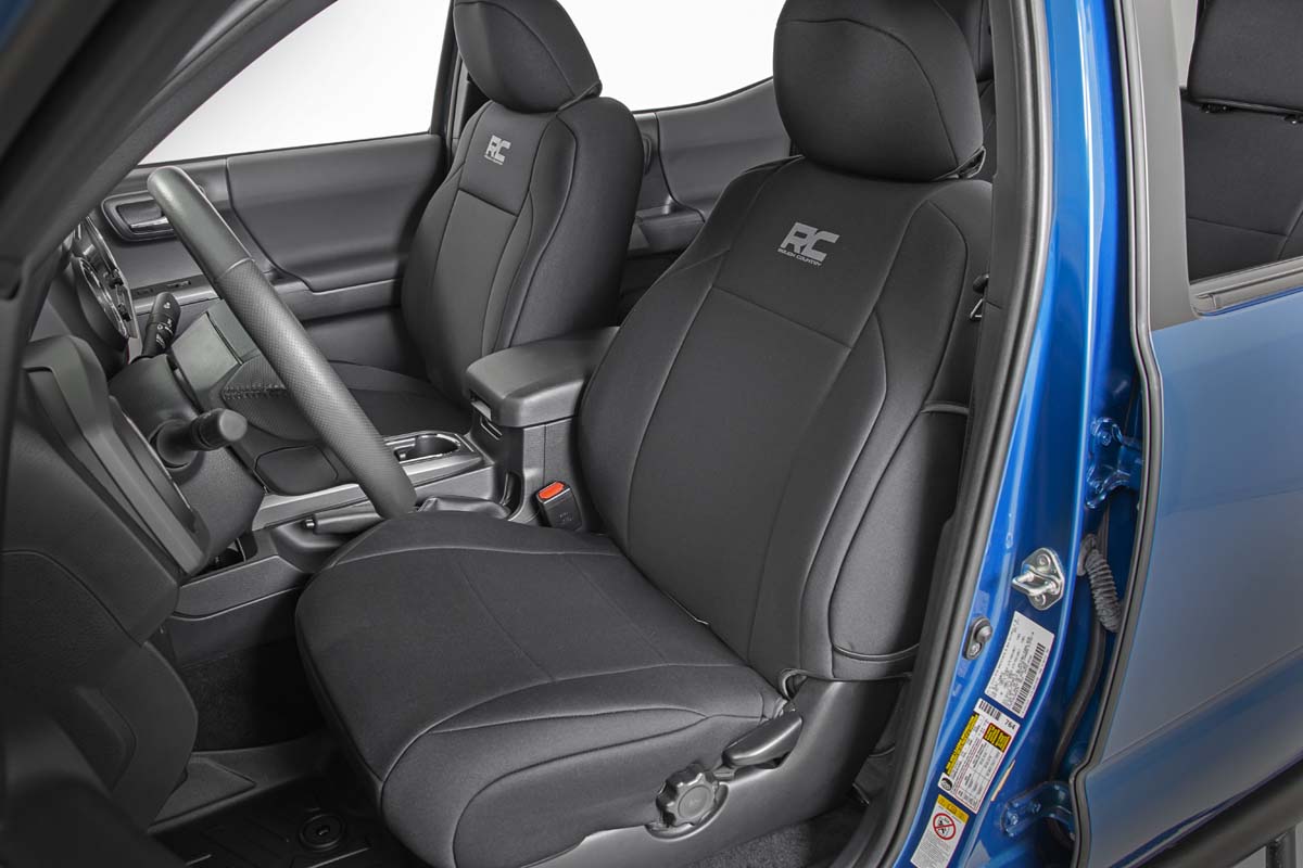 Sitzbezüge | Vordersitze | Doppelkabine | Toyota Tacoma 2WD/4WD (2016–2023) — Bild 2