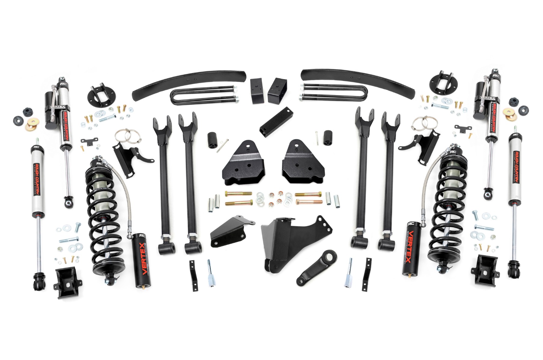 6-Zoll-Lift Kit | Benziner | 4-Lenker-Aufhängung | Ohne Zusatzfedern | Vertex | Ford F-250/F-350 Super Duty (05–07)