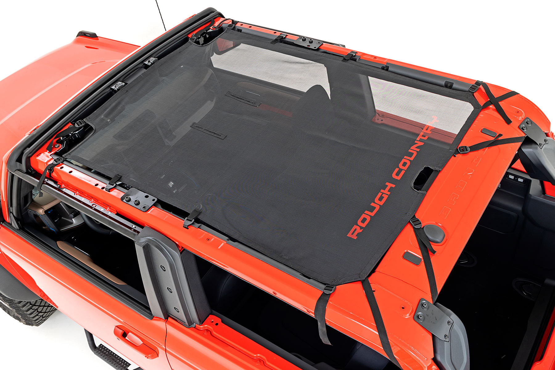 Mesh-Bikini-Oberteil Plus | Schwarz | Ford Bronco 4WD (2021–2026)