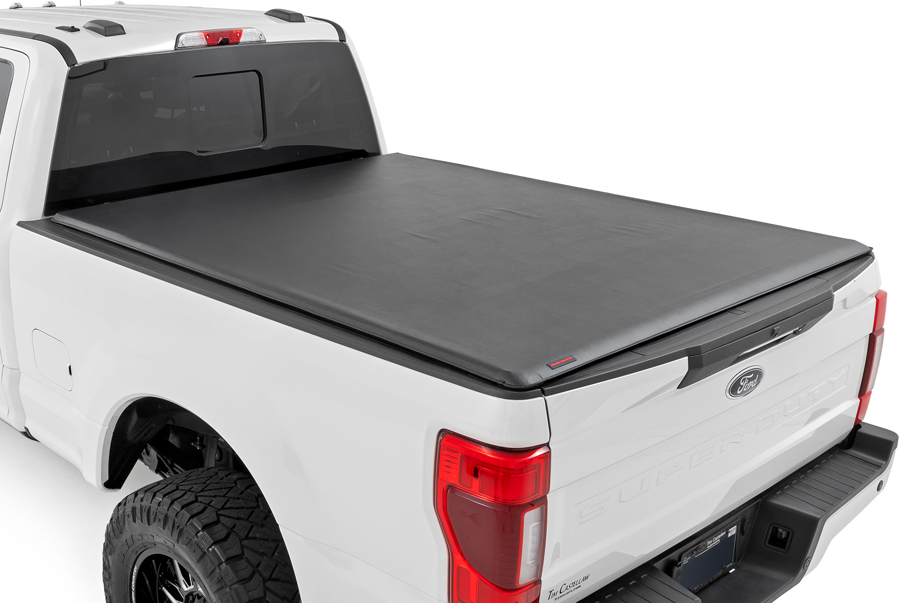 Weiche, aufrollbare Ladeflächenabdeckung | 6'10 Zoll Ladefläche | Ford F-250/F-350 Super Duty (17-26)