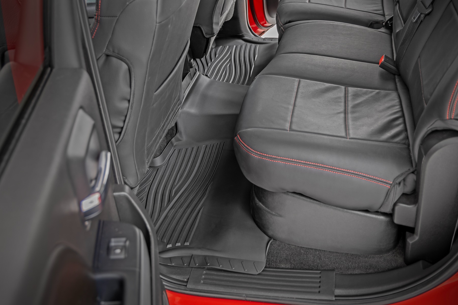Flex-Fit Floor Mats | FR & RR | FR Bucket | Crew | Chevy/GMC 1500/2500HD/3500HD 2WD/4WD — Bild 3