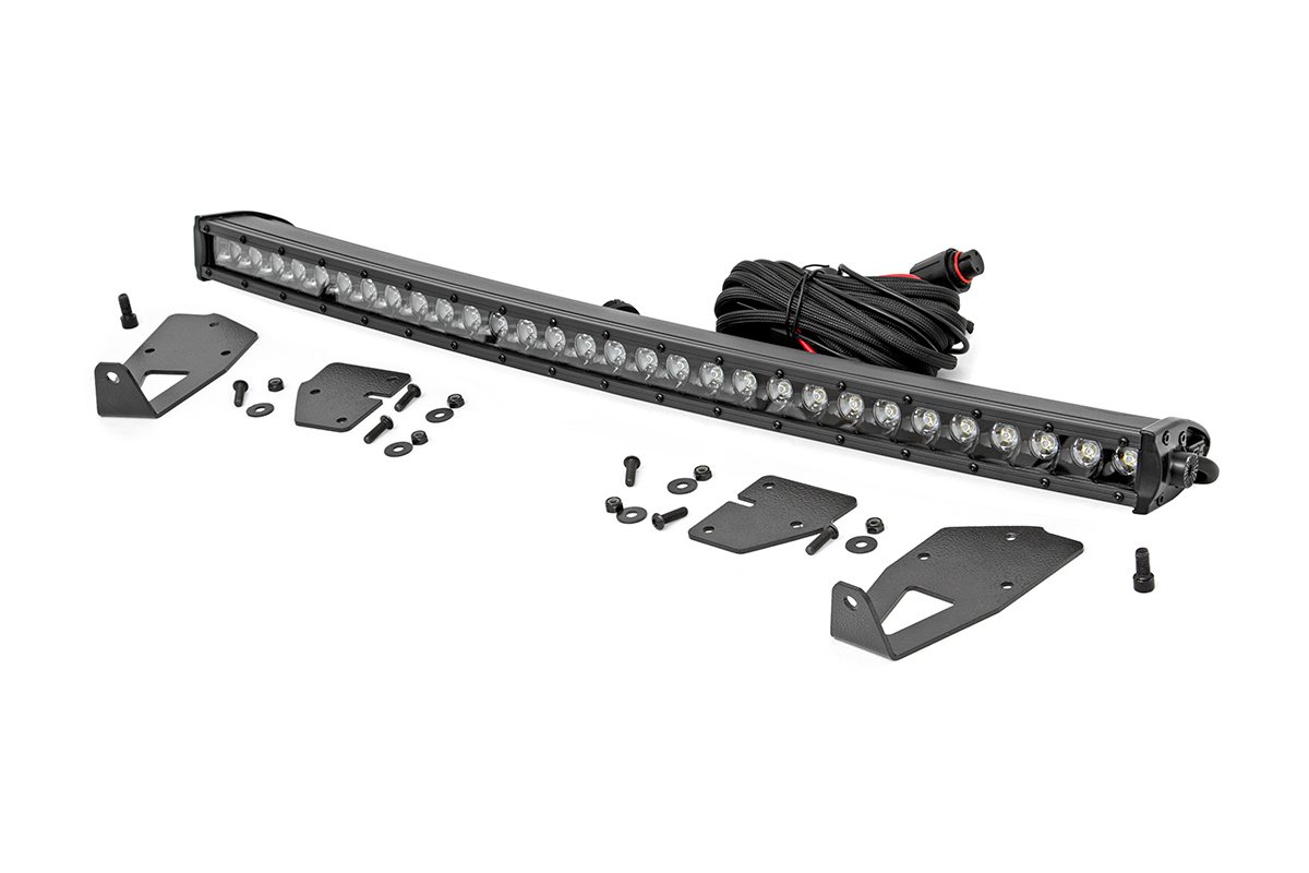 LED-Beleuchtungsset | Kühlergrill-Montage | 30" Schwarz, einreihig | Ford Raptor 4WD (17–20) — Bild 2