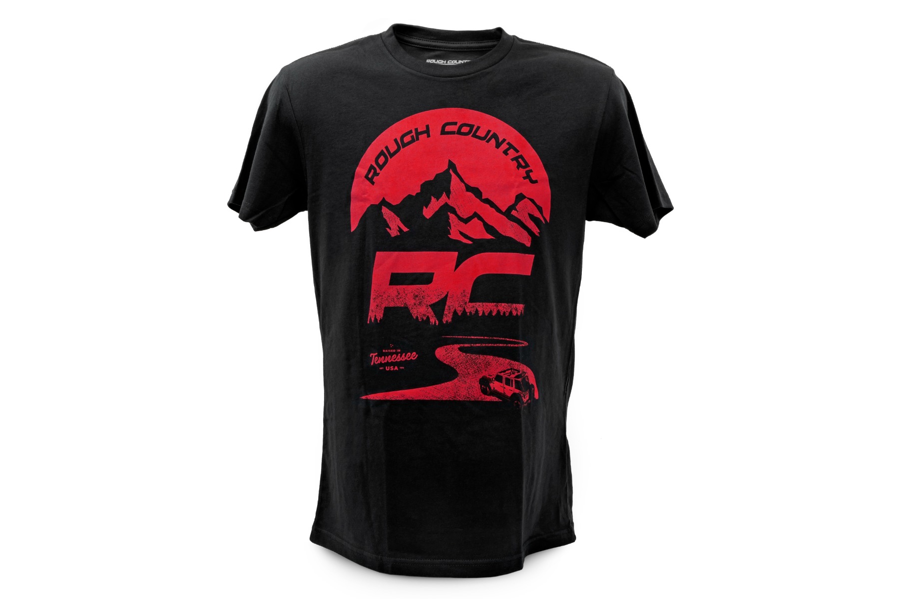 Rough Country T-Shirt | RC Mountains | Schwarz | SM
