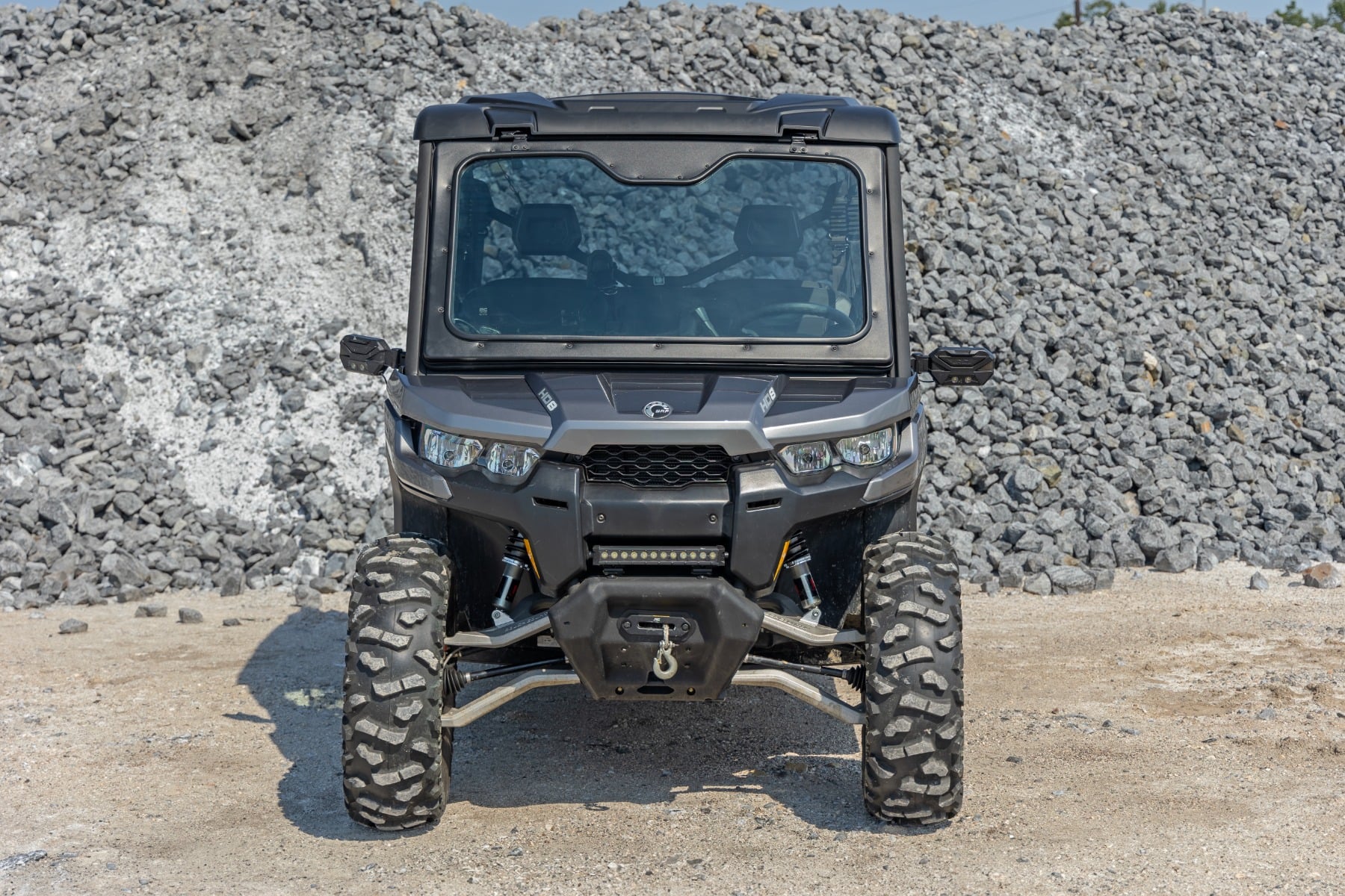 Elektrisch neigbare Windschutzscheibe | Glas | Can-Am Defender HD8/HD9/HD10 — Bild 6