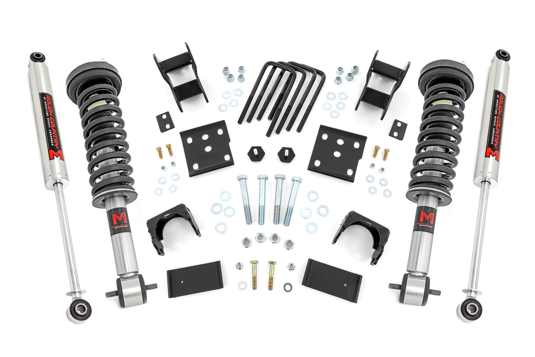 2-Zoll-Tieferlegungssatz | 4-Zoll-Tieferlegung hinten | M1 | Ford F-150 4WD (2015–2026)