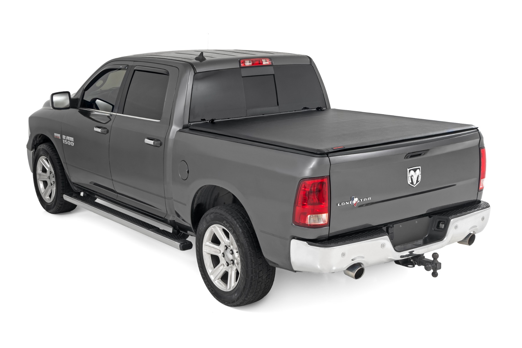 Weiche, aufrollbare Ladeflächenabdeckung | 5'7 Zoll Ladefläche | RAM 1500 (09–18)/2500 (11–26) — Bild 3