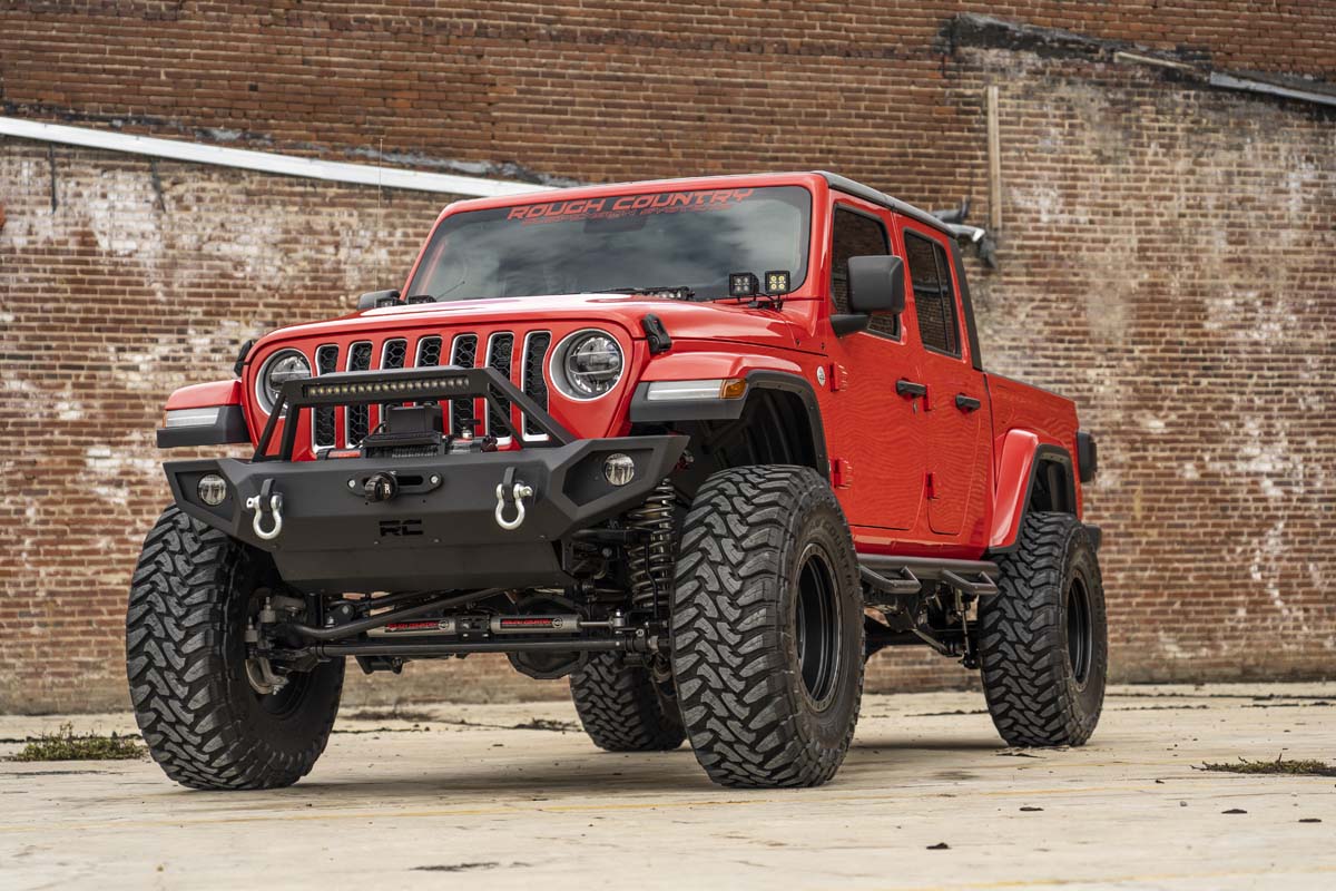 LED Light Kit | Quad | Cowl Mount | 2" Black | Amber DRL | Jeep Gladiator JT/Wrangler JL (18-26) — Bild 2