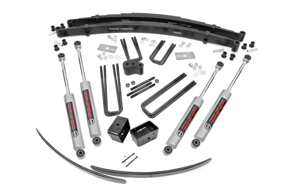 4-Zoll-Lift Kit | Hintere Distanzblöcke | Dodge/Plymouth Ramcharger (78–93)/Trailduster (78–81)