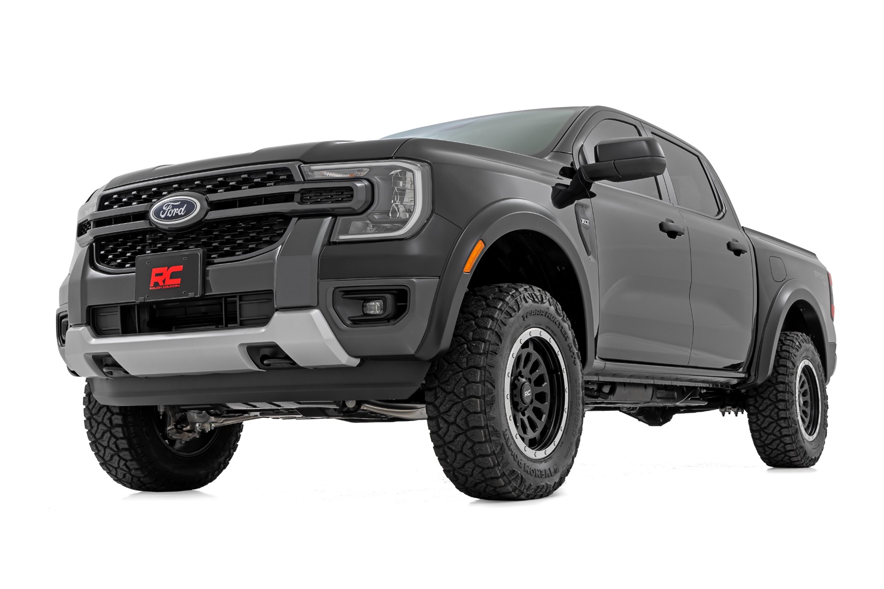 Sport-Kotflügelverbreiterungen | JS Iconic Silver | Ford Ranger 2WD/4WD (2024–2026) — Bild 2
