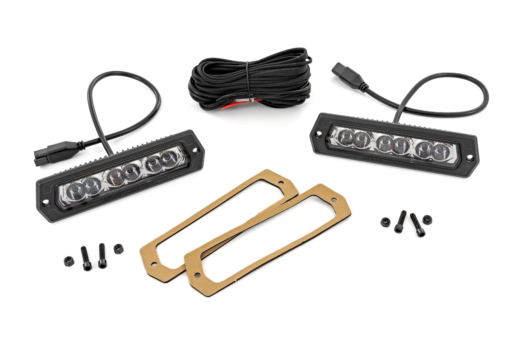 6-Zoll-LED-Leuchten der Chrome-Serie | Einbauleuchten | Paar
