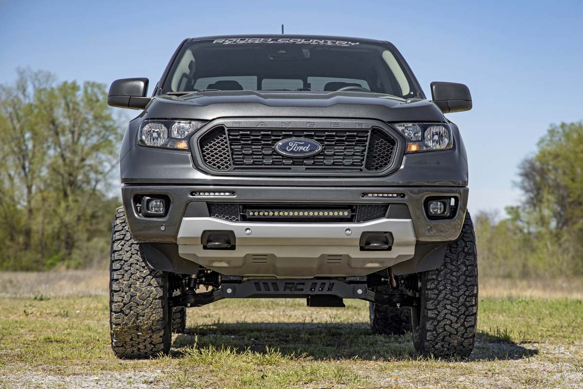 LED-Beleuchtungsset | Stoßstangenmontage | 6 Zoll Schwarzes Slimline-Paar | Ford Ranger (19–23) — Bild 3