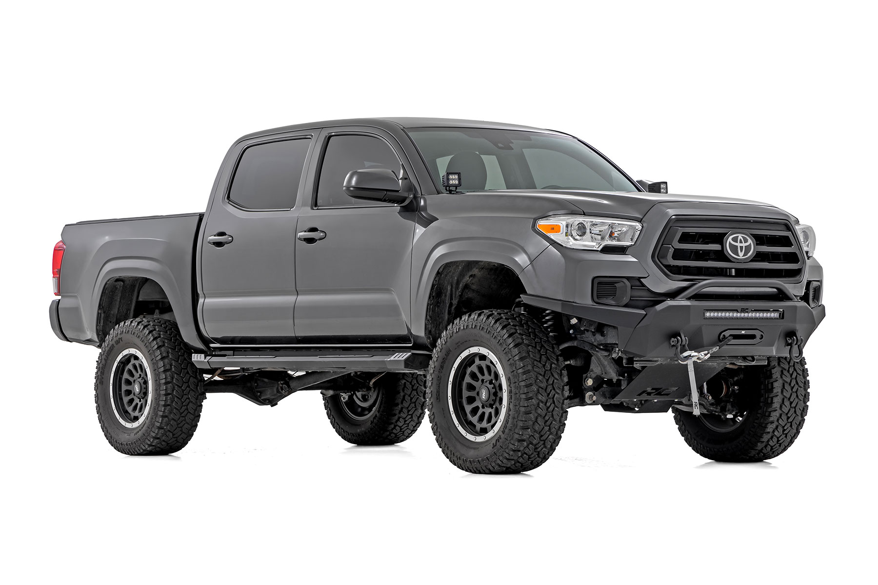 HD2 Aluminium-Trittbretter | Doppelkabine | Toyota Tacoma 2WD/4WD (2005–2023) — Bild 4