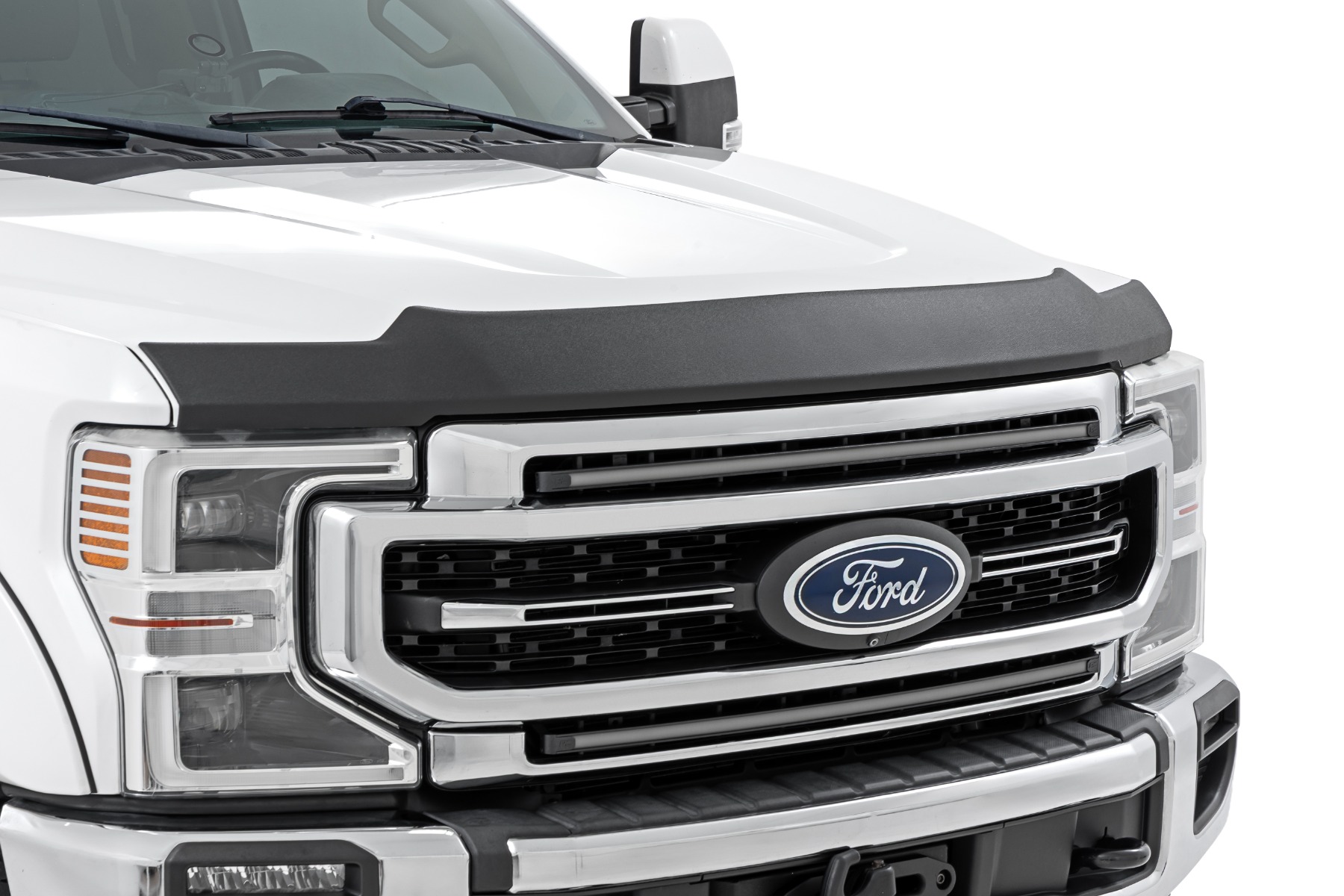 Motorhaubenschutz | Hochglanzschwarz | Ford Super Duty (2017–2022) — Bild 2