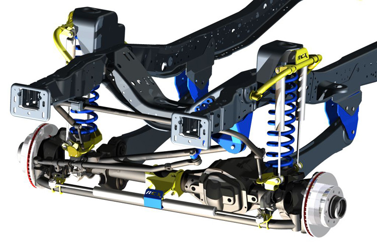 6-Zoll-Lift Kit | Benziner | Ford F-250/F-350 Super Duty 4WD (2005–2007) — Bild 3