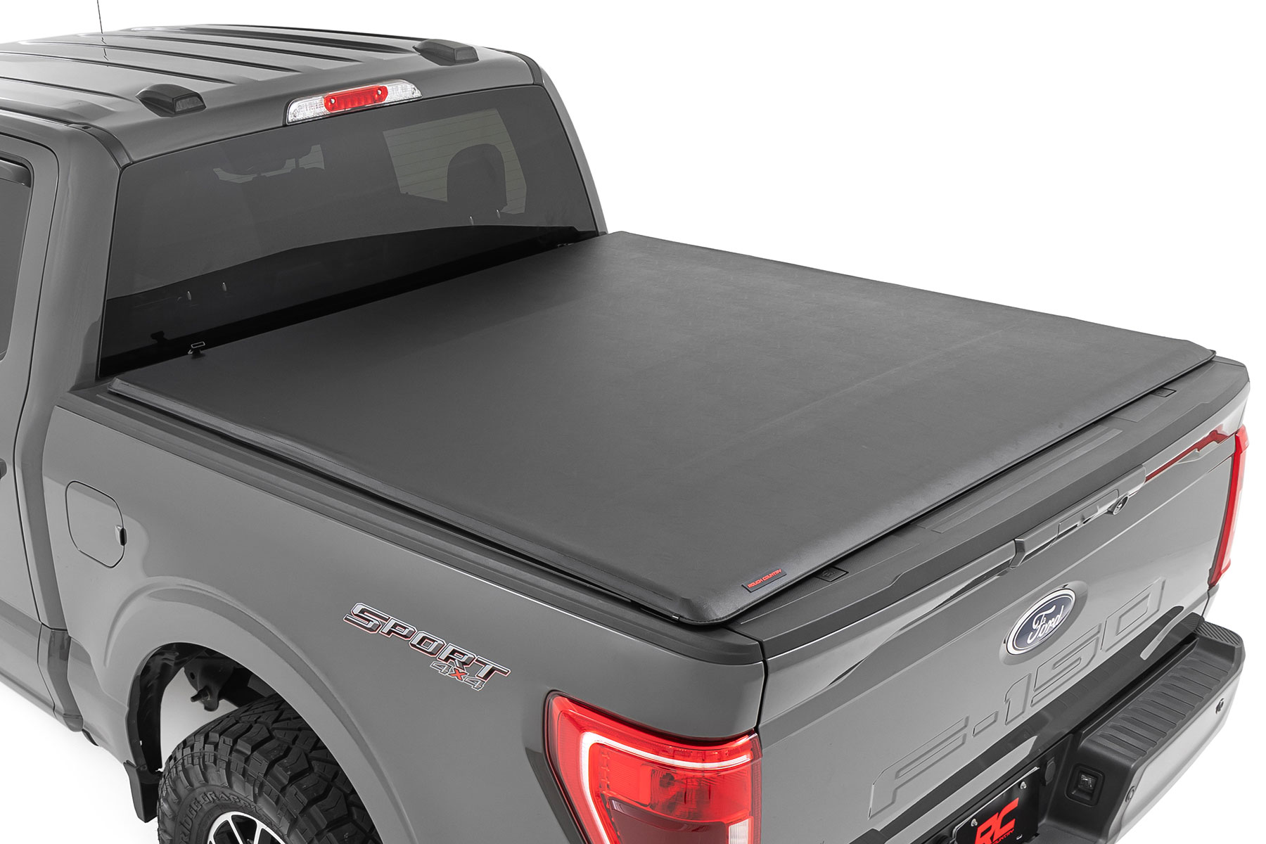 Weiche Roll-up-Ladeflächenabdeckung | 6'7 Zoll Ladefläche | Ford F-150/F-150 Lightning/Raptor (15-26)