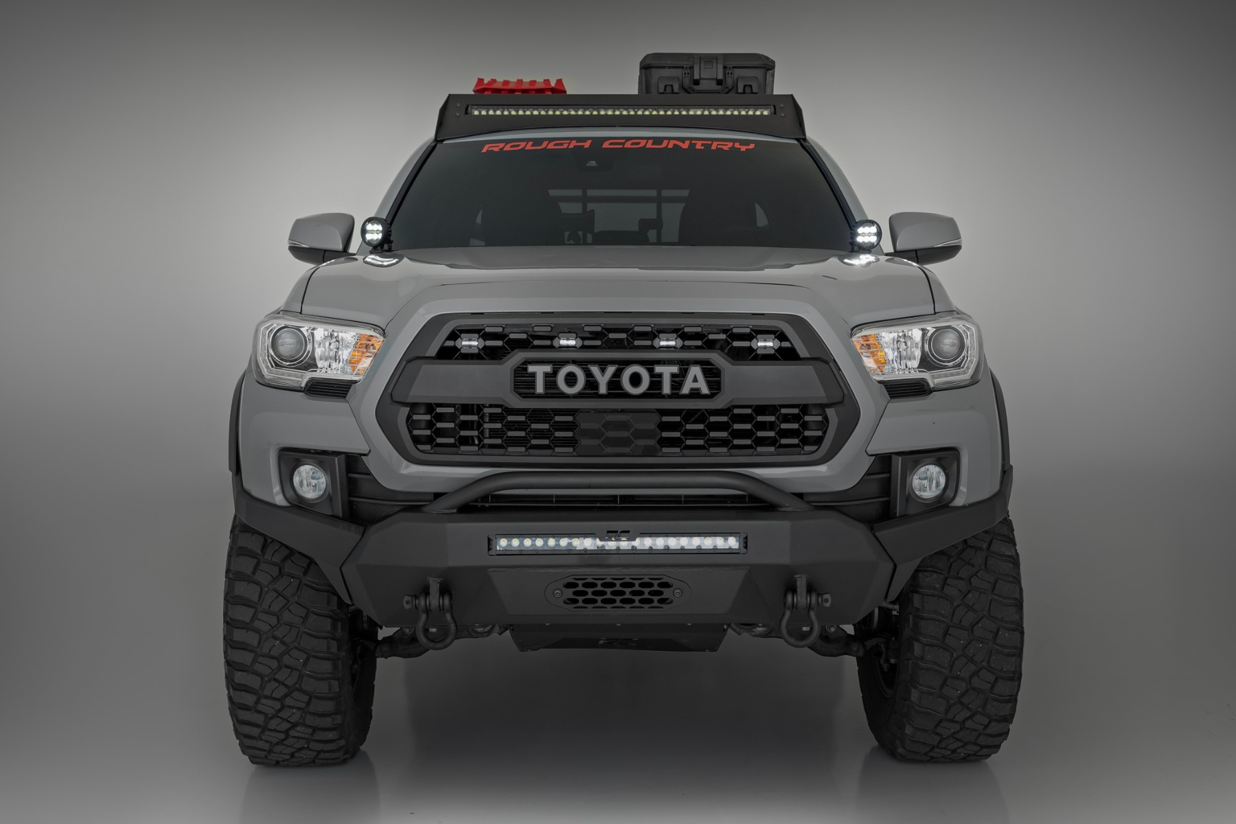 LED-Beleuchtungsset | Grabenmontage | Black Series Round | 3,5 Zoll | Gelbes Tagfahrlicht | Toyota Tacoma (2016–2023) — Bild 6