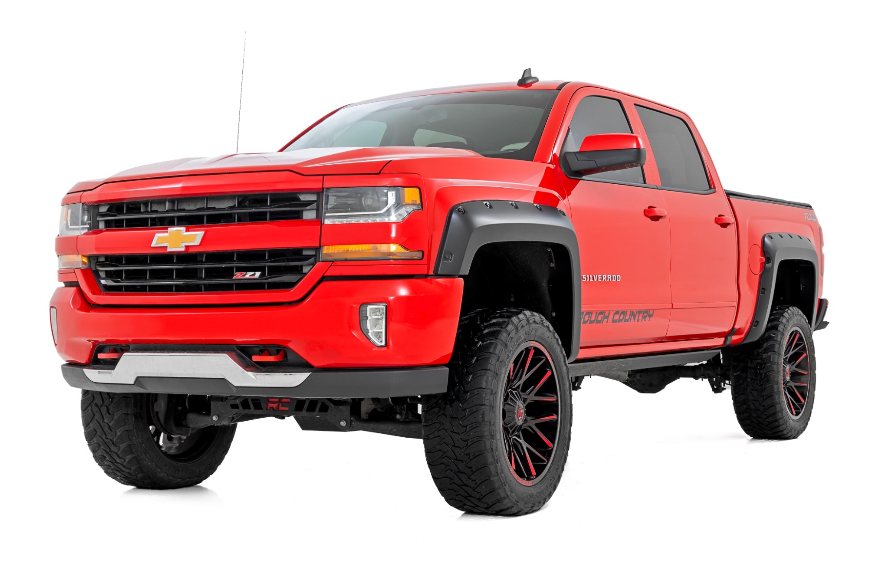 Pocket-Kotflügelverbreiterungen | 5'9" Ladefläche | GAZ Summit White | Chevy Silverado 1500 (2014–2018 & Classic) — Bild 3