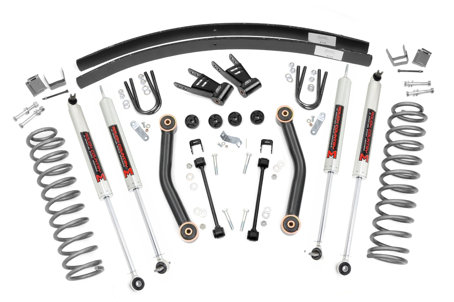 4,5-Zoll-Lift Kit | M1 | Hinterachse AAL | Jeep Cherokee XJ 2WD/4WD (1984–2001)