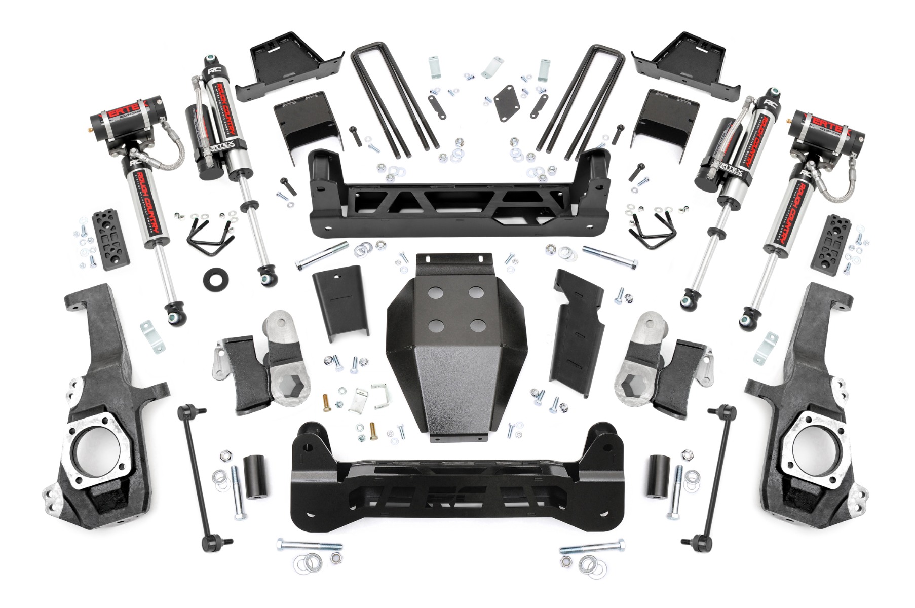 7-Zoll-Lift Kit | NTD | Vertex-Stoßdämpfer | Chevy/GMC 2500HD/3500HD (20–26)
