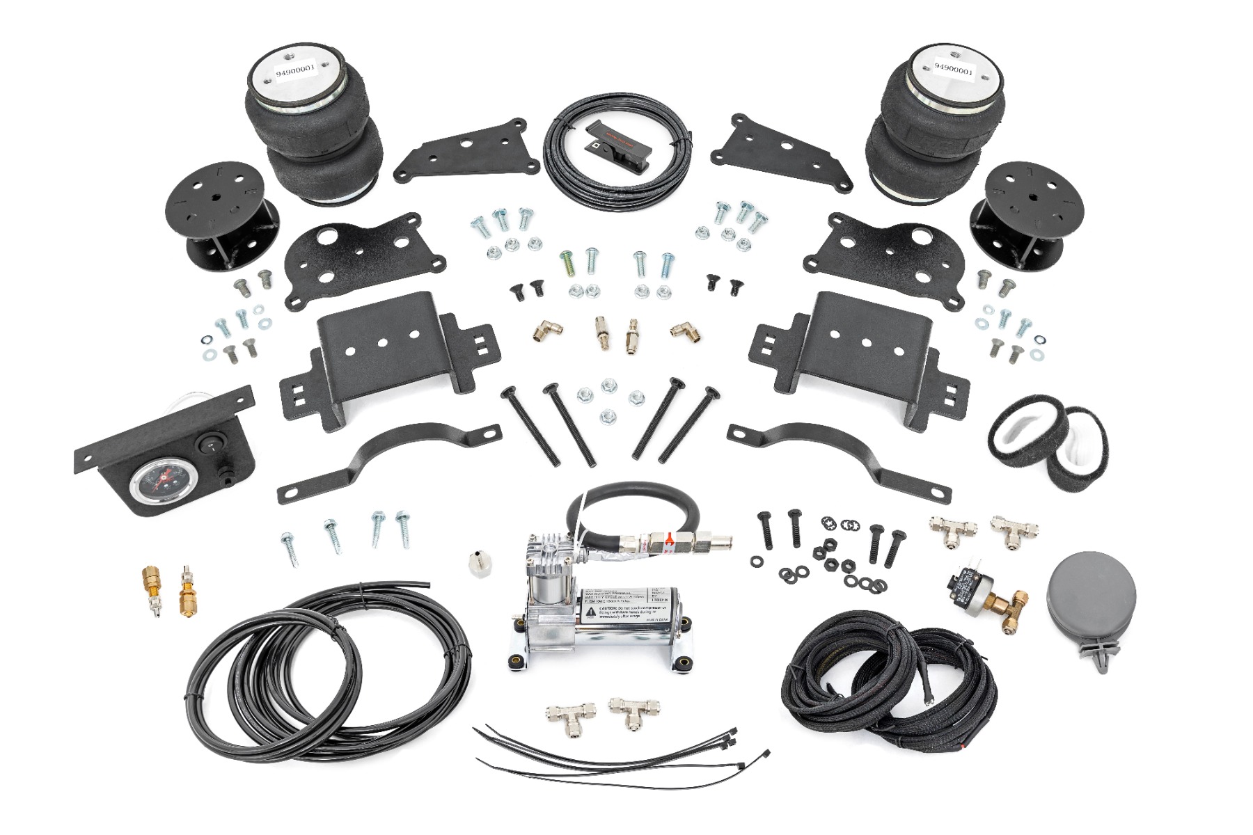 Luftfeder-Distanzsatz mit Kompressor | 5" Höherlegung | RAM 2500 4WD (2014–2026)