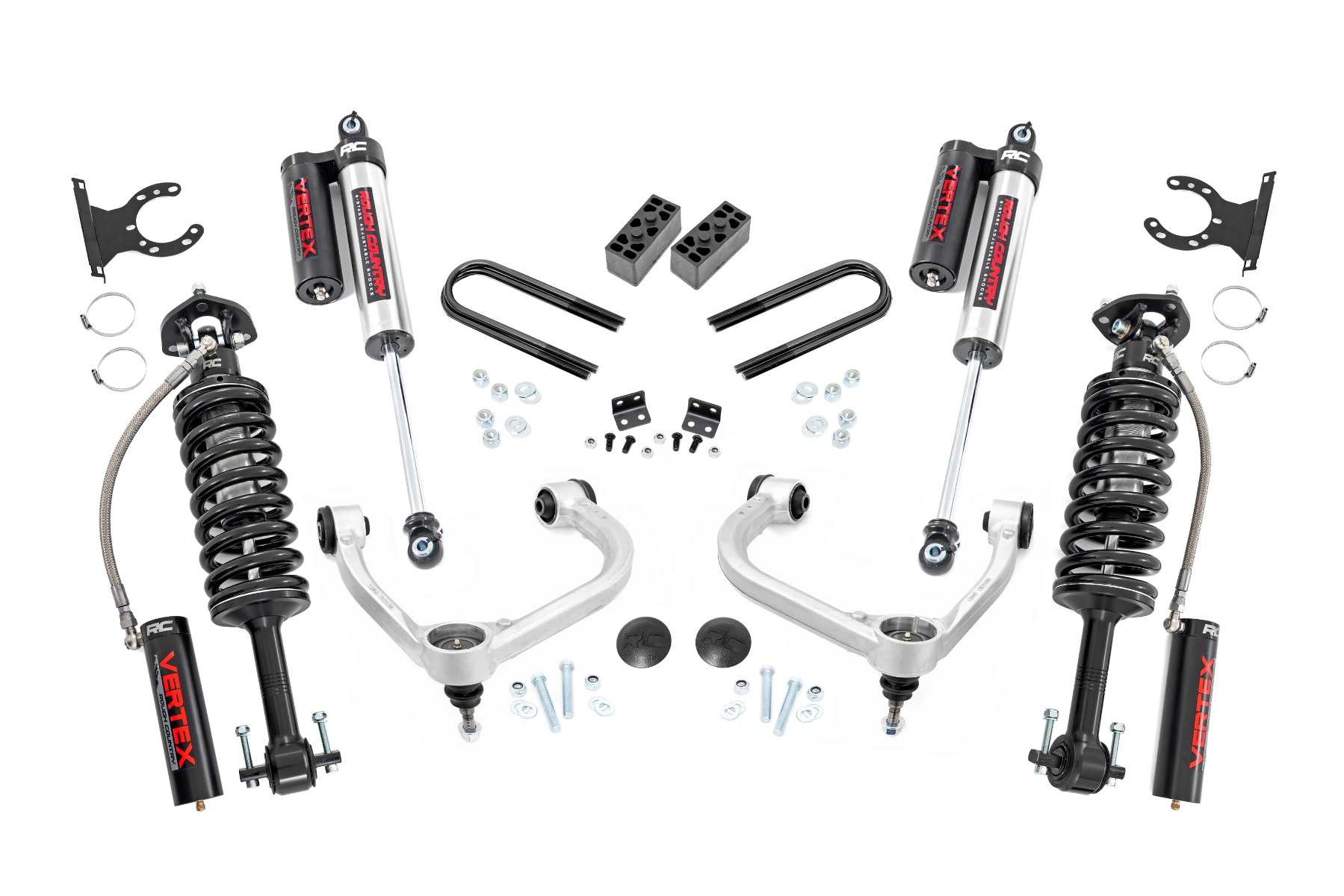 3-Zoll-Lift Kit | Maßgefertigte obere Querlenker | Vertex | Ford F-150 4WD (2021–2026)
