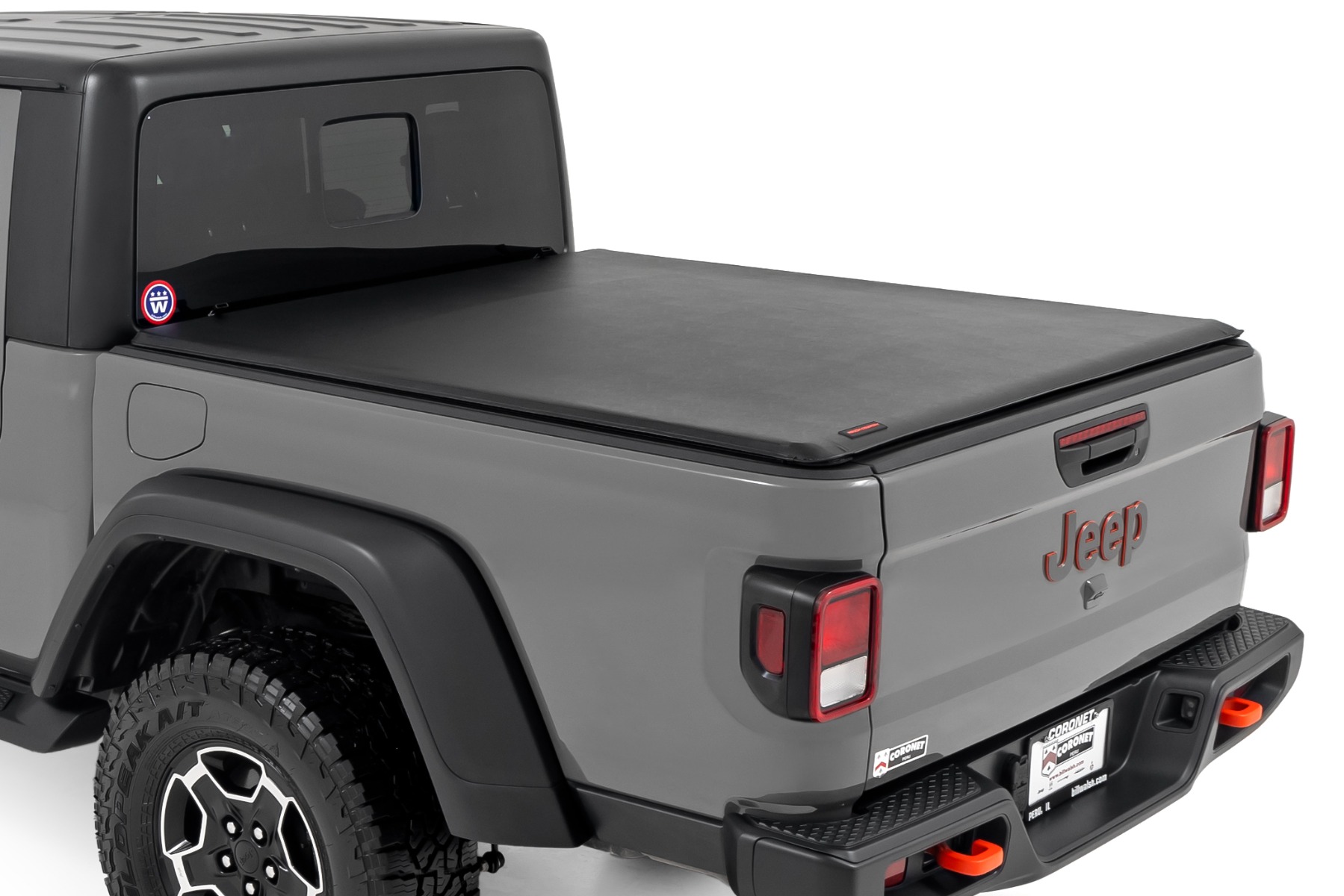 Weiche Roll-Up-Ladeflächenabdeckung | 5-Bett | Jeep Gladiator JT 4WD (2020–2026)