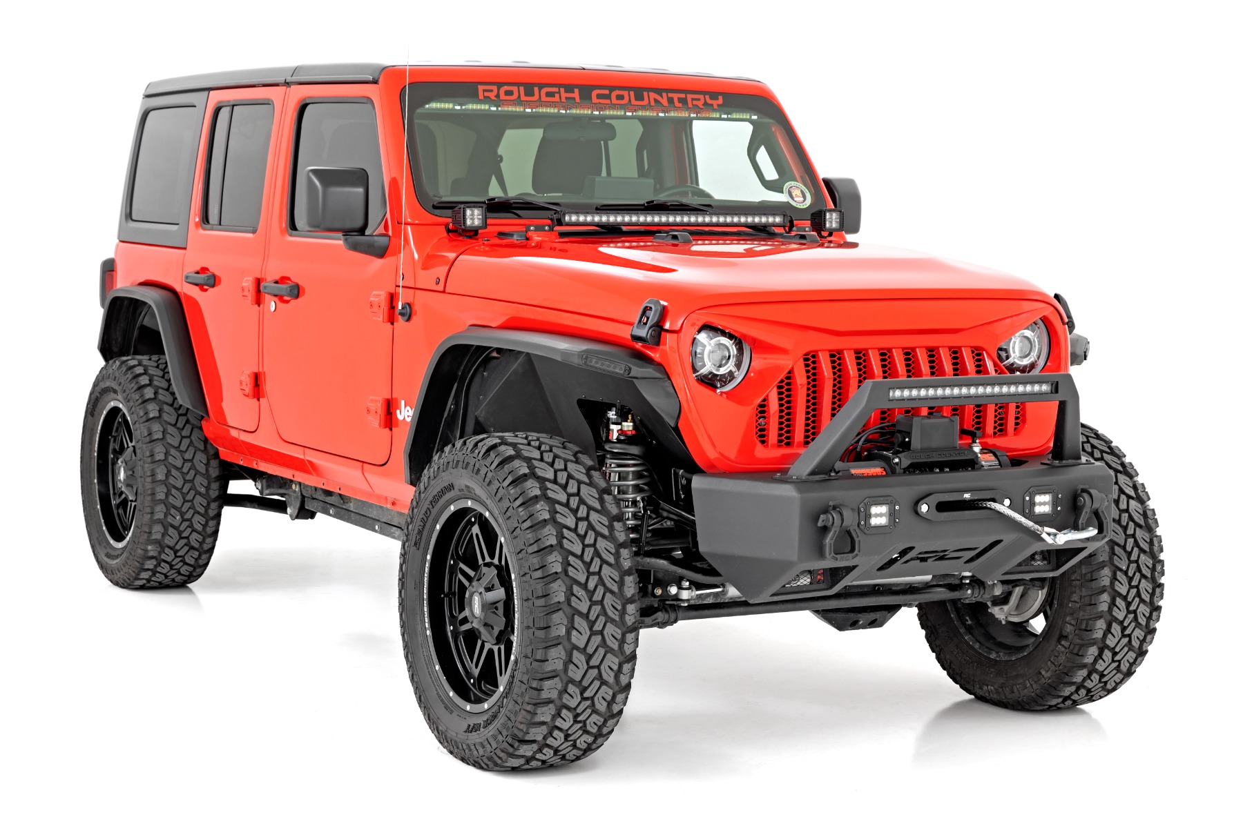 LED-Kotflügelverbreiterung mit hoher Bodenfreiheit | UV-beständig | Jeep Wrangler JL (2018–2026) — Bild 4