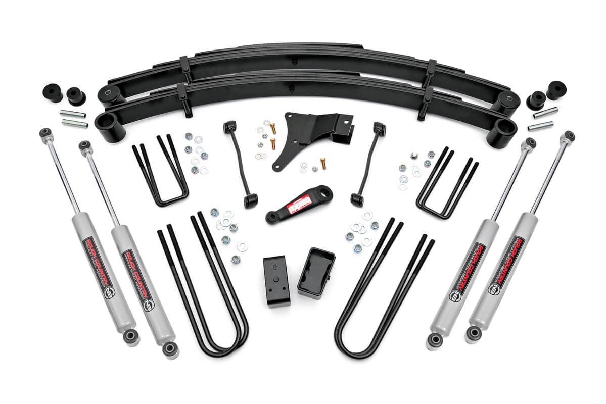 6-Zoll-Lift Kit | Distanzblöcke hinten | Ford F-250/F-350 Super Duty 4WD (1999)