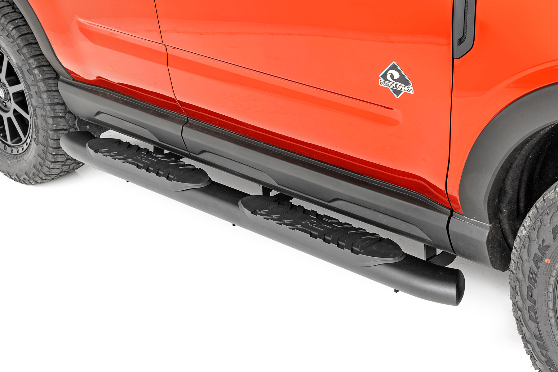 Ovale Nerf-Trittstufen | Schwarz | Ford Bronco Sport 4WD (2021–2026)