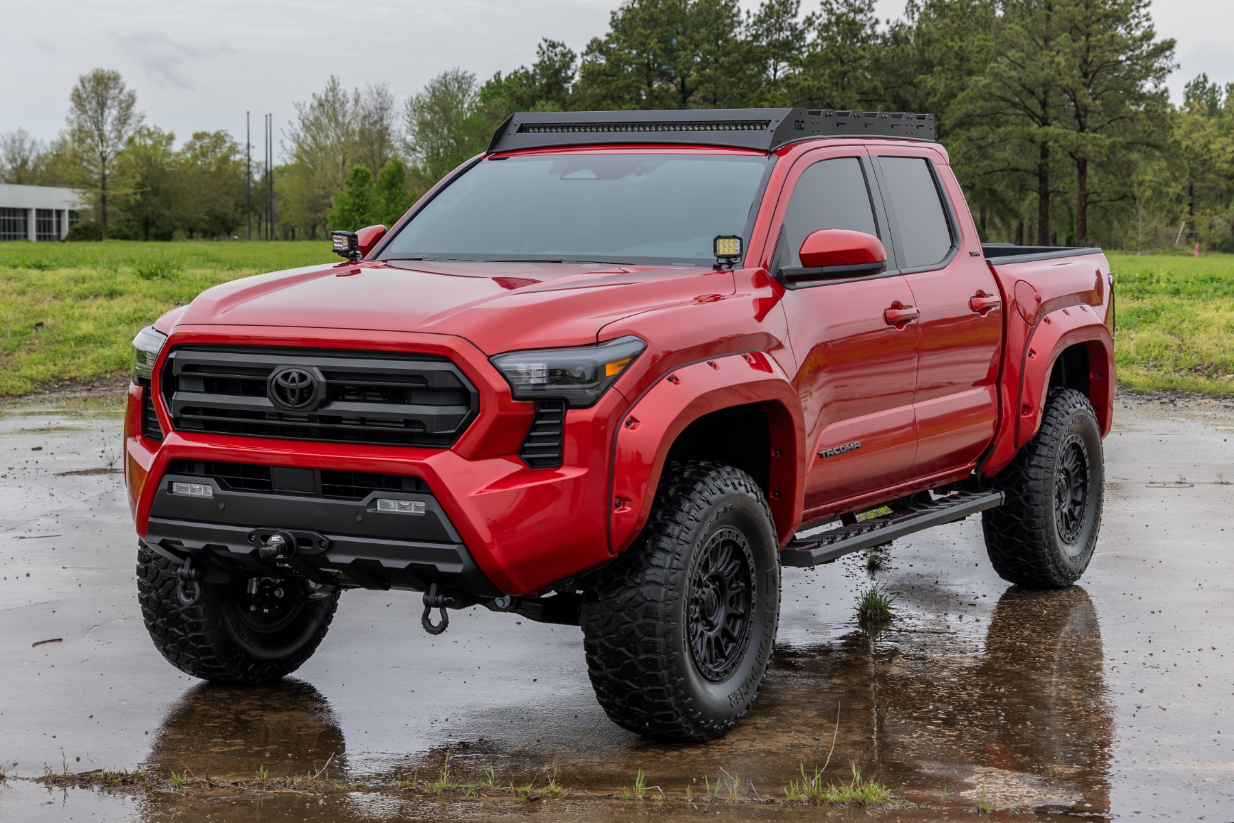 BA2 Trittbretter | Seitliche Trittstufen | Doppelkabine | Toyota Tacoma (24–26) — Bild 6