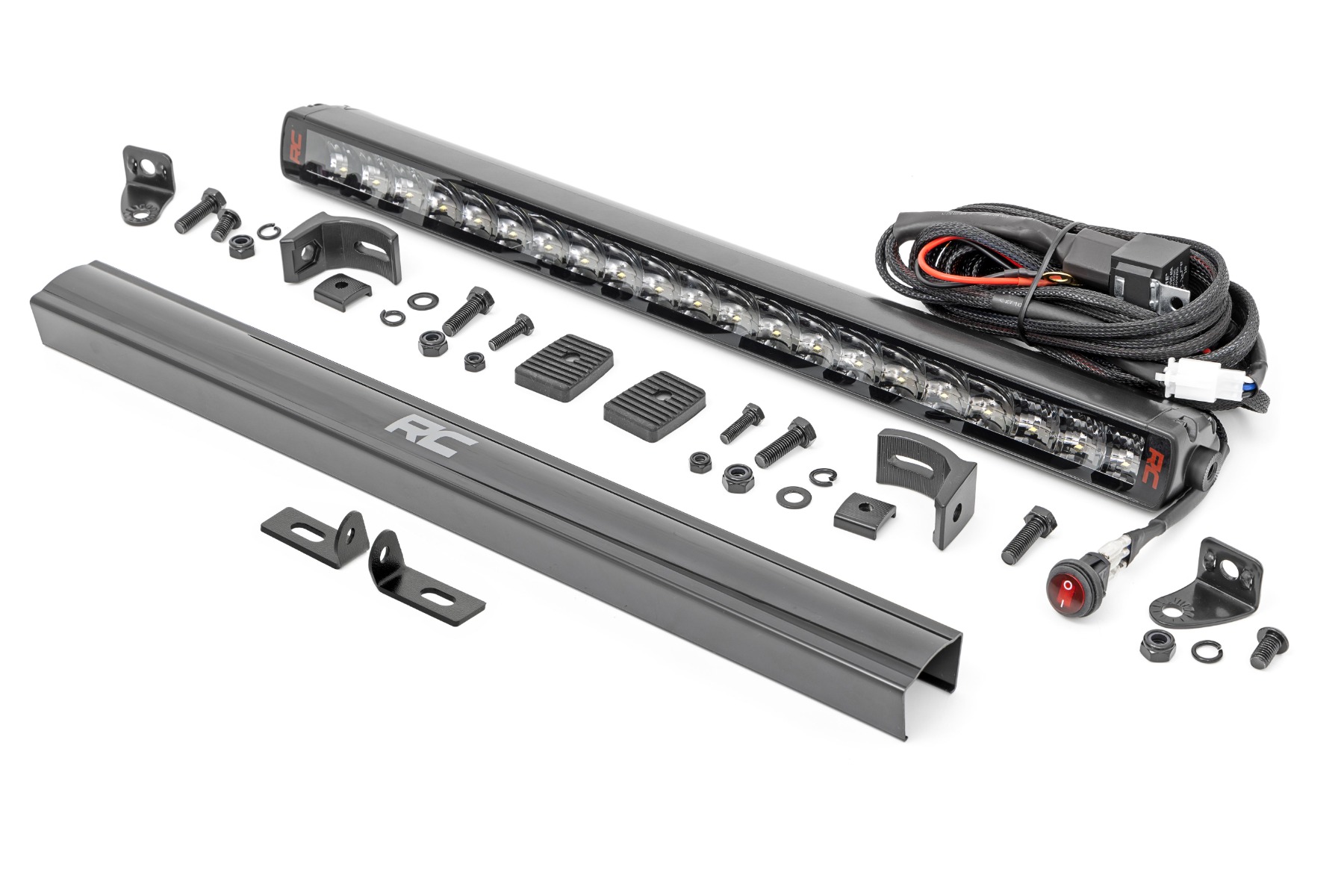 LED-Beleuchtungsset | Stoßstangenmontage | 20 Zoll Spectrum Single Row | Ford Ranger (19–23)
